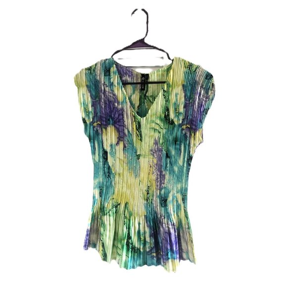 Milano Colorful Patterned top zise M - Picture 1 of 5